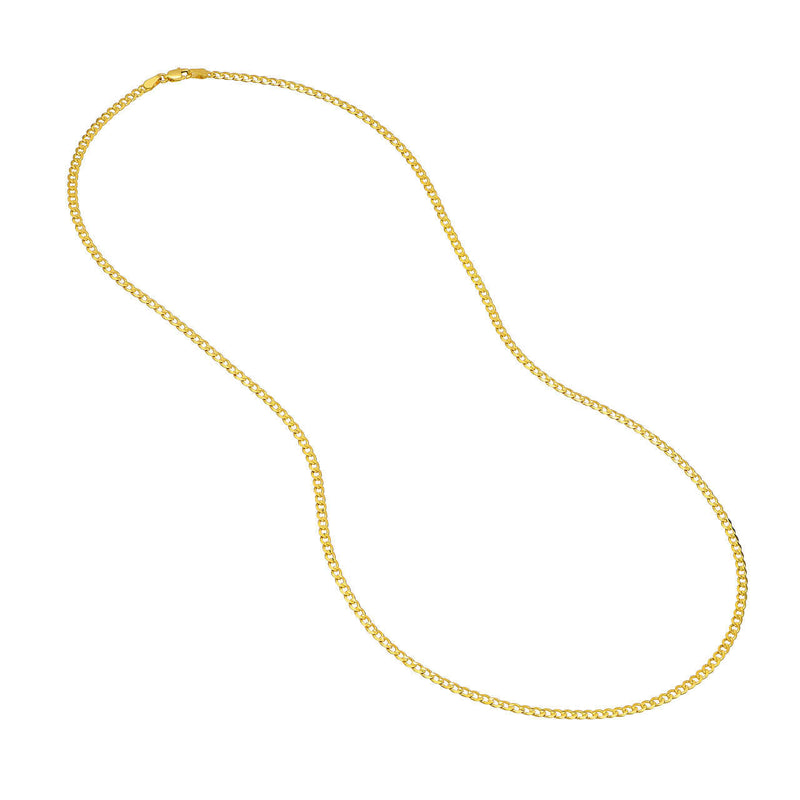 Gold Curb Chain Necklace | Lisa Robin