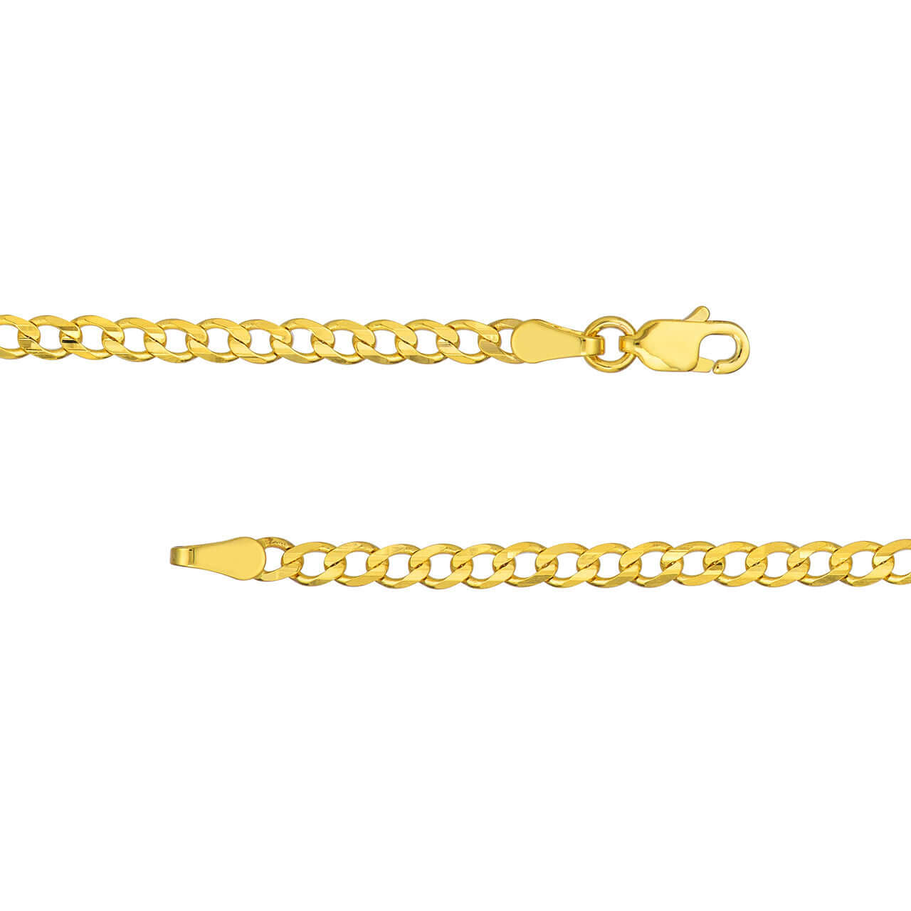Gold Curb Chain Necklace | Lisa Robin