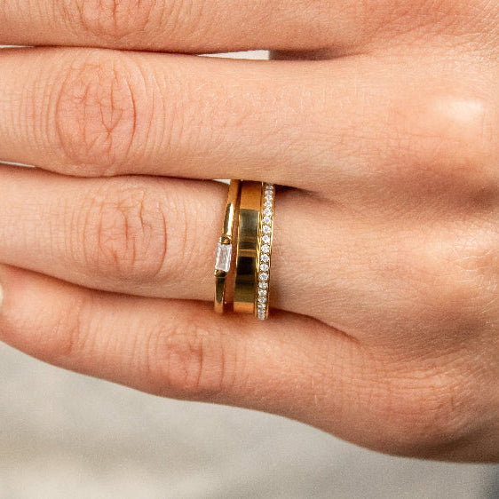 Macey Pave Diamond Wedding Ring