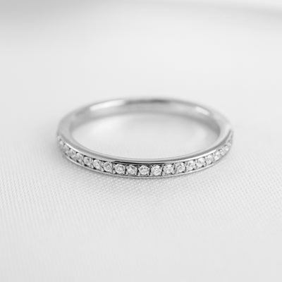 The Macey Diamond Wedding Ring - Lisa Robin