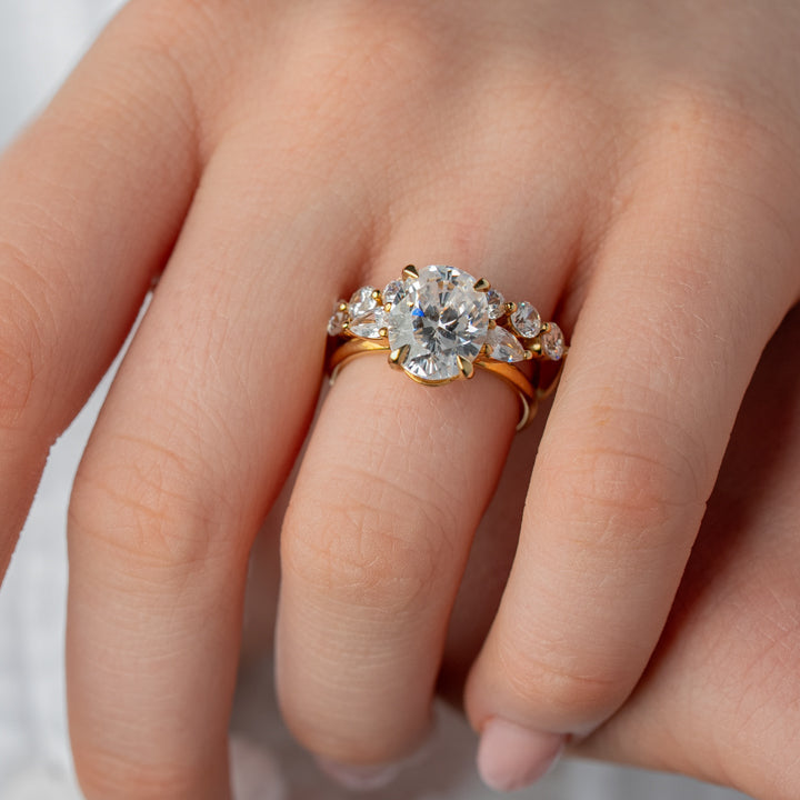 The Harper Round Diamond Wedding Ring