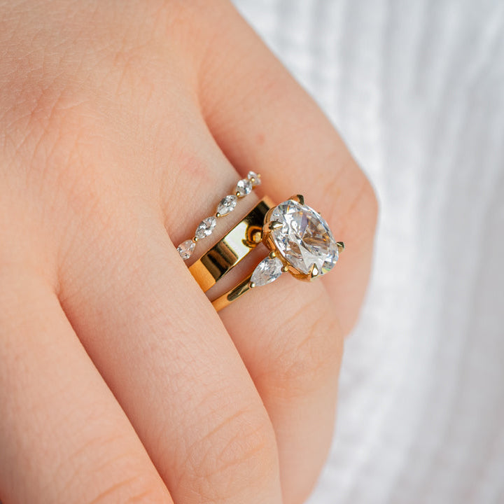 The Finley Marquise Diamond Wedding Ring