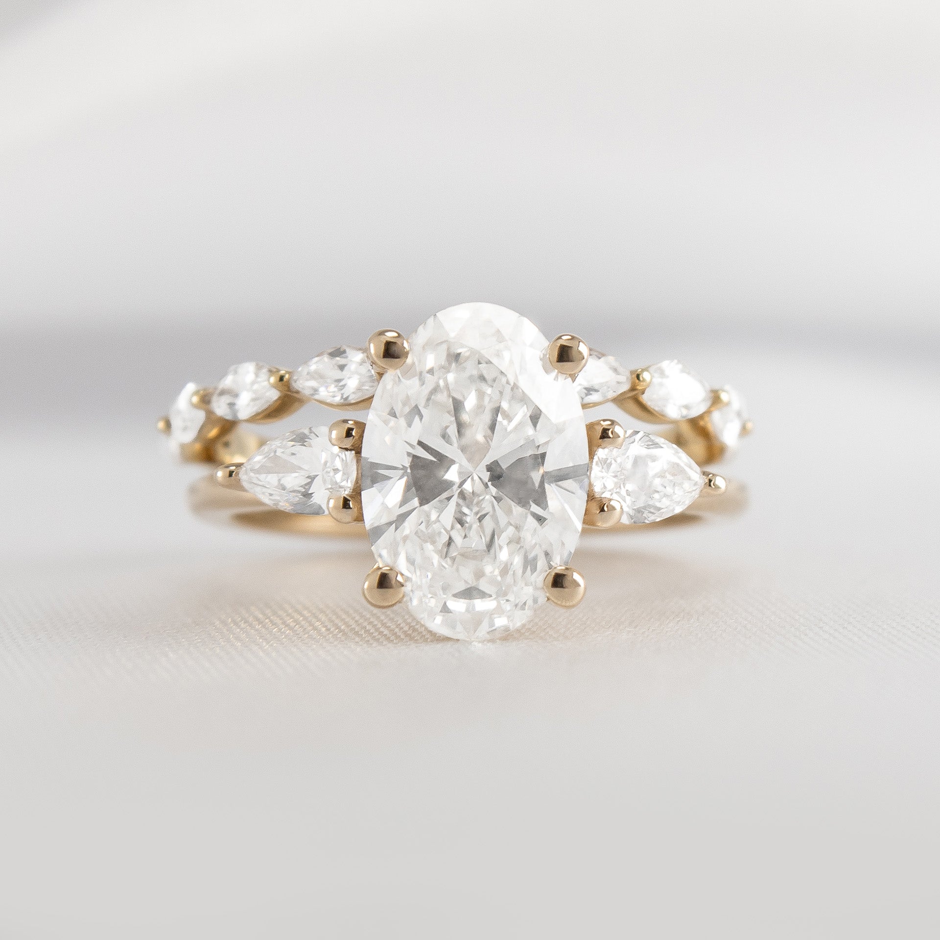 The Finley Marquise Diamond Wedding Ring