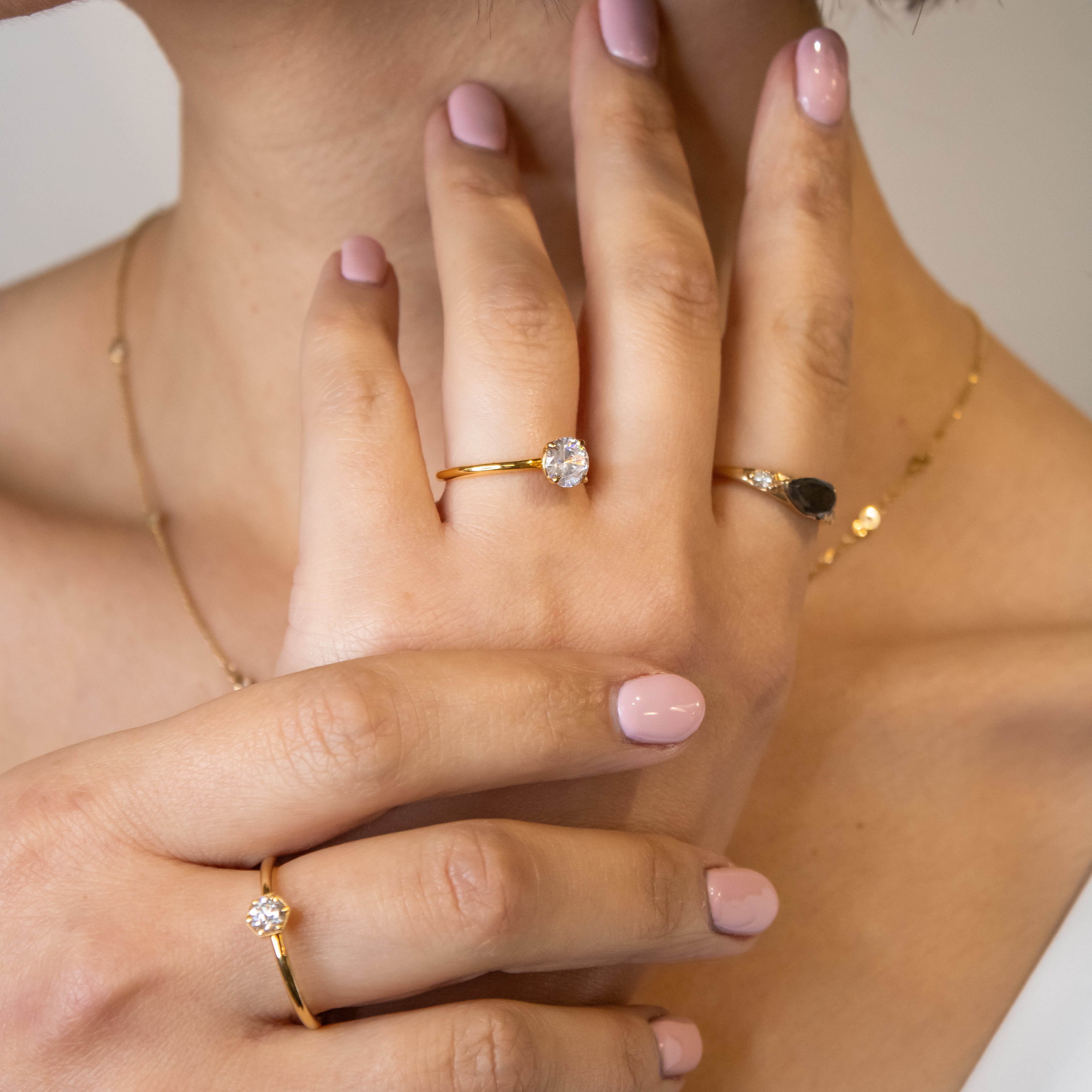 The Olivia Radiant 2.4 Carat Diamond Solitaire Ring