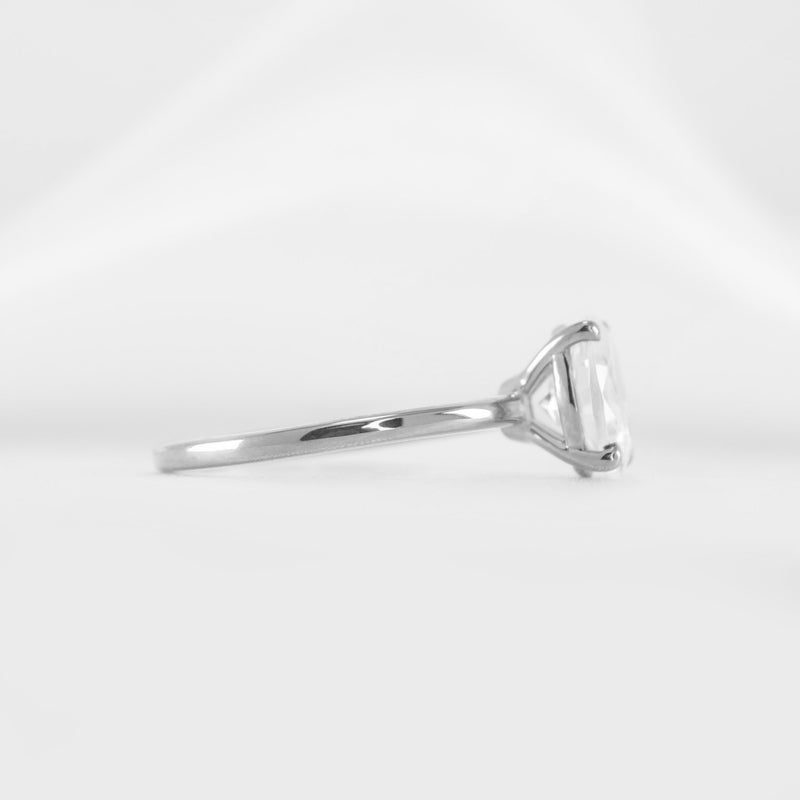 Shown in 1.5 carat Diamond* The Olivia Diamond Solitaire Engagement Ring | Lisa Robin