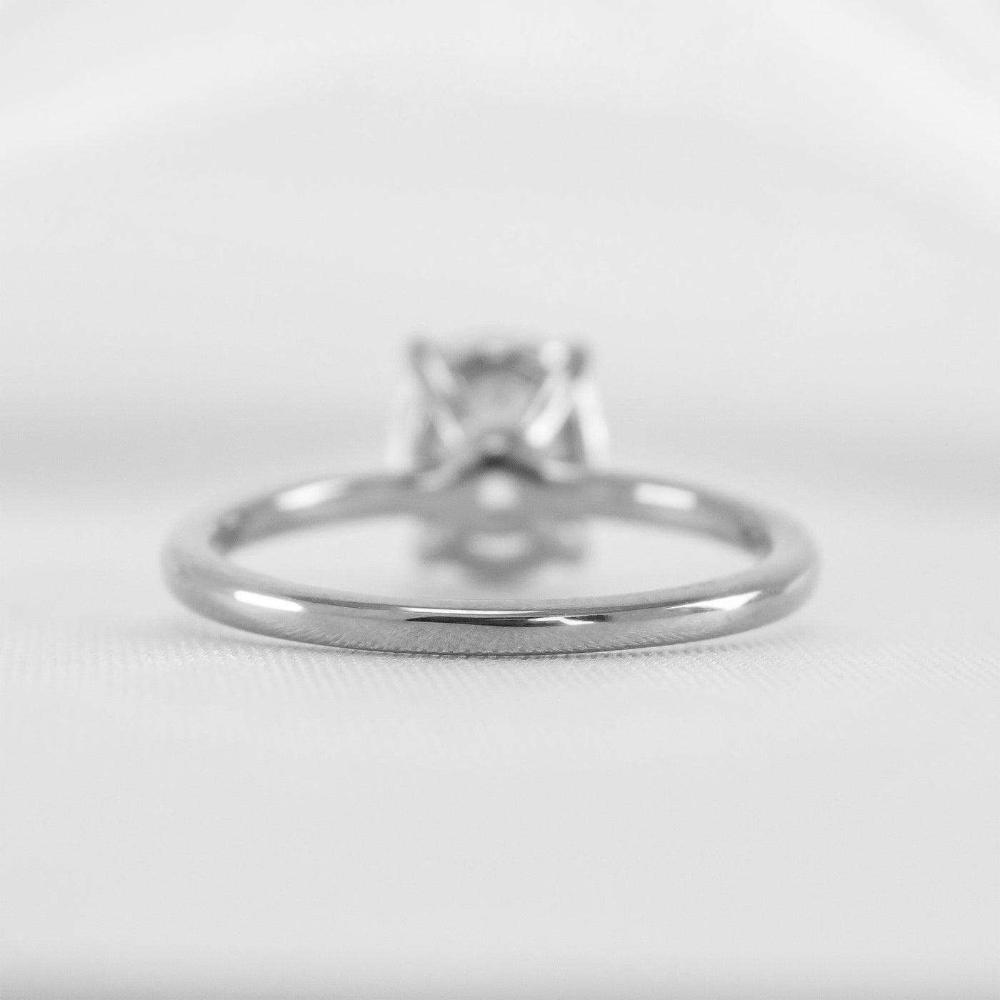 Shown in 1.5 carat Diamond* The Olivia Diamond Solitaire Engagement Ring | Lisa Robin#color_14k-white-gold