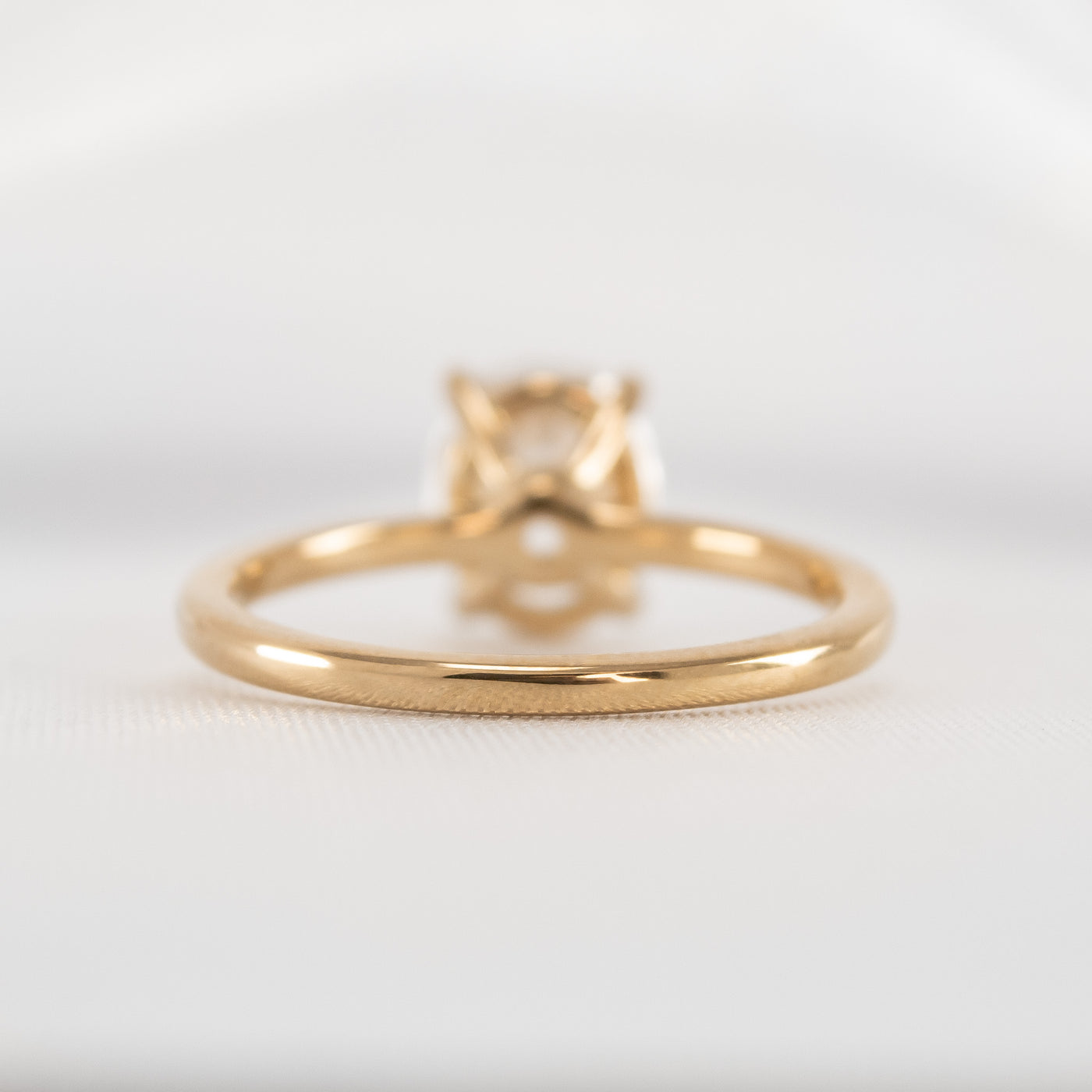 The Olivia Diamond Solitaire Ring | Lisa Robin#shape_oval