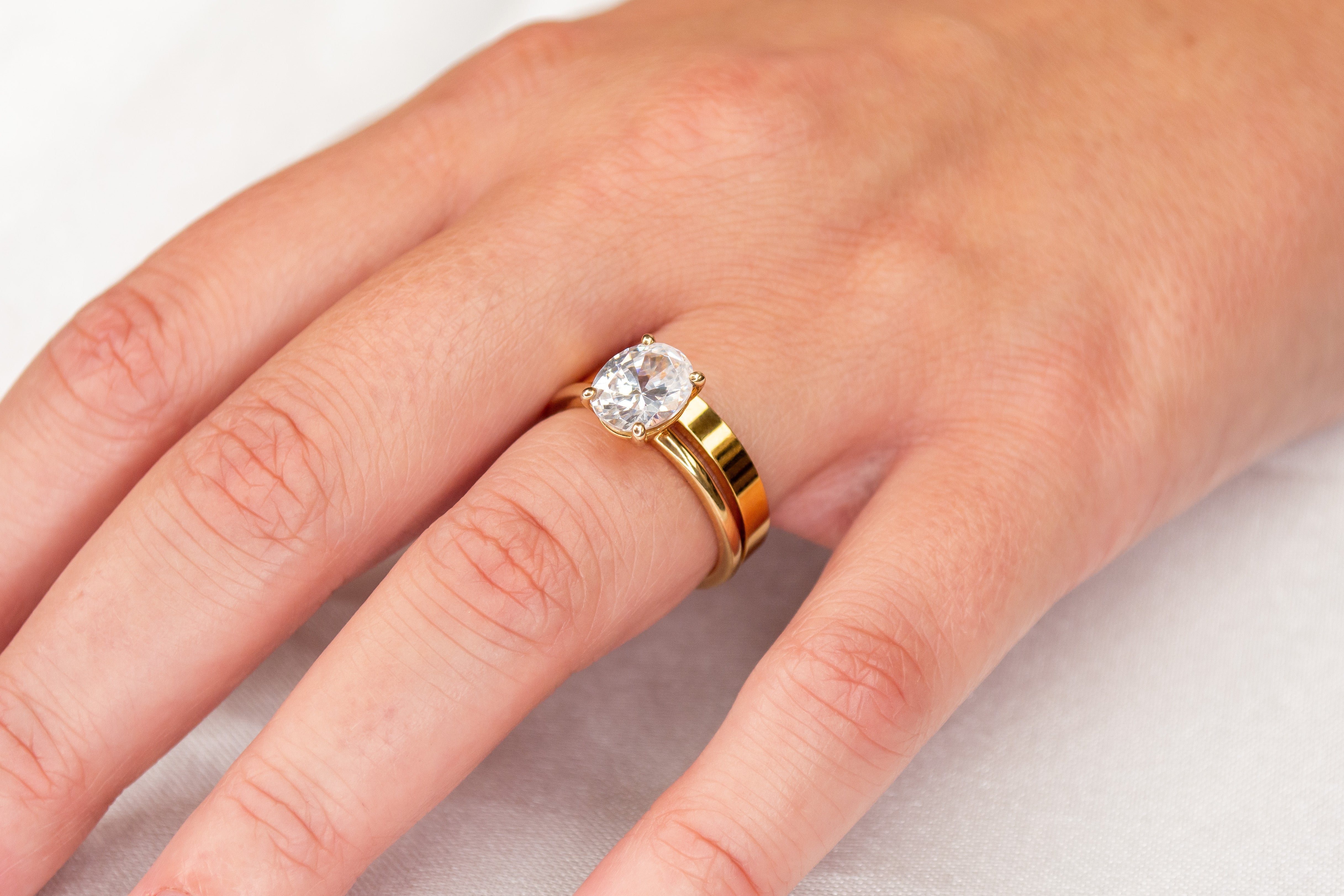The Allison Solitaire Diamond Engagement Ring