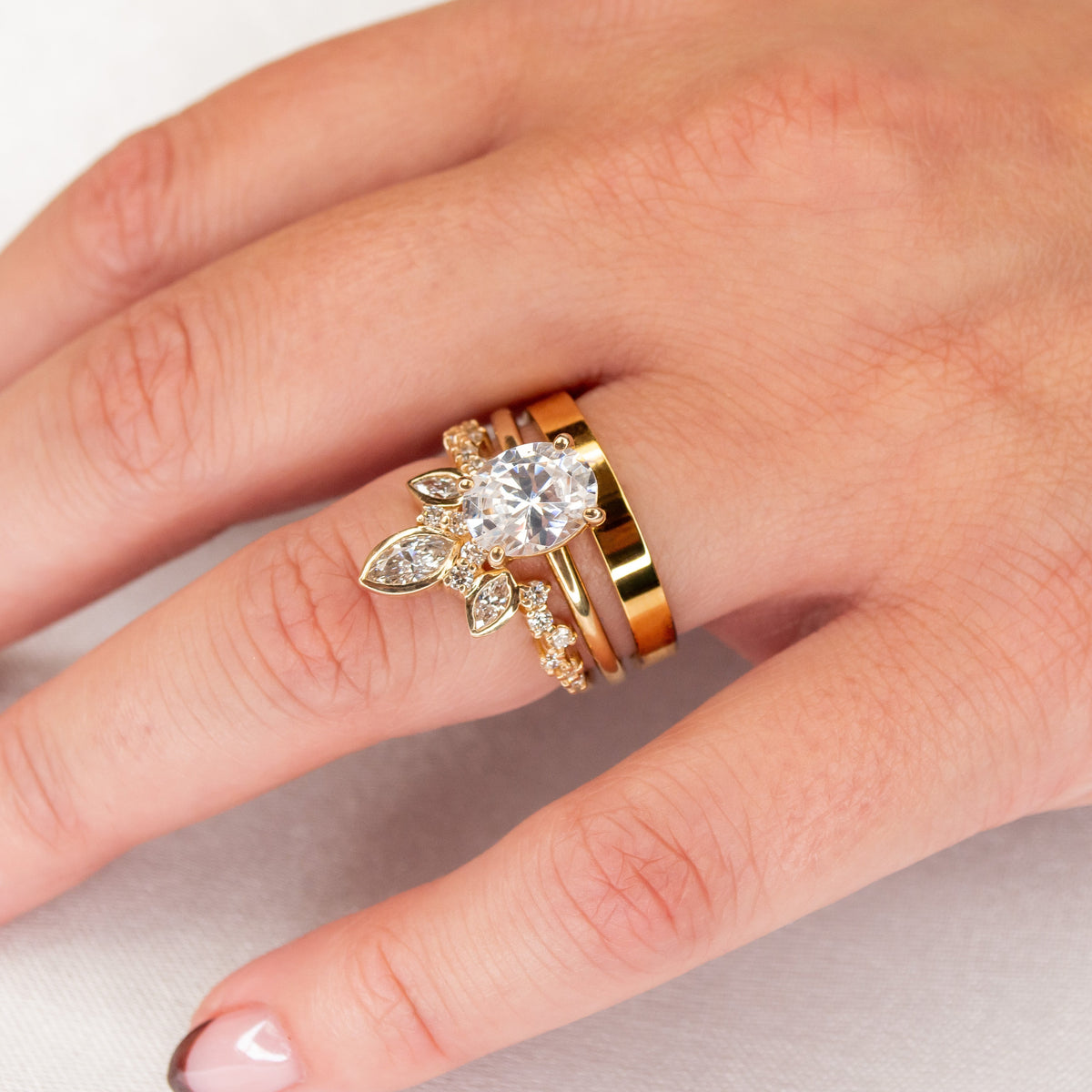 Engagement ring stack for women | Lisa Robin