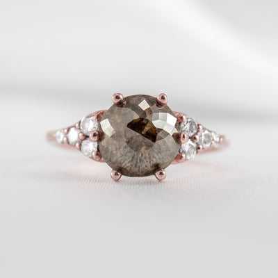 The Parker Rustic Diamond Cluster Ring - Lisa Robin