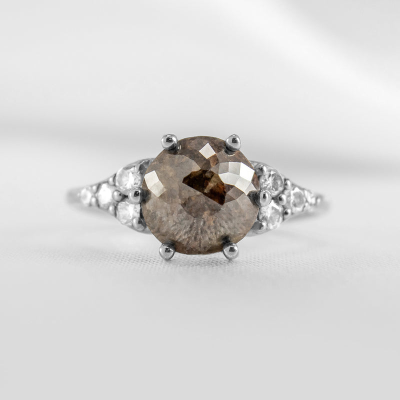 The Parker Rustic Diamond Cluster Ring | Lisa Robin