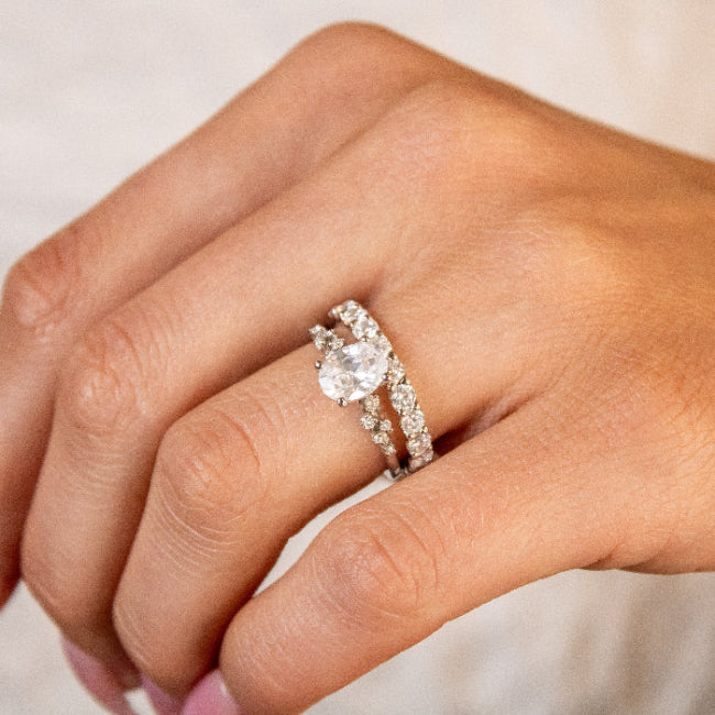 The Harper Round Diamond Wedding Ring