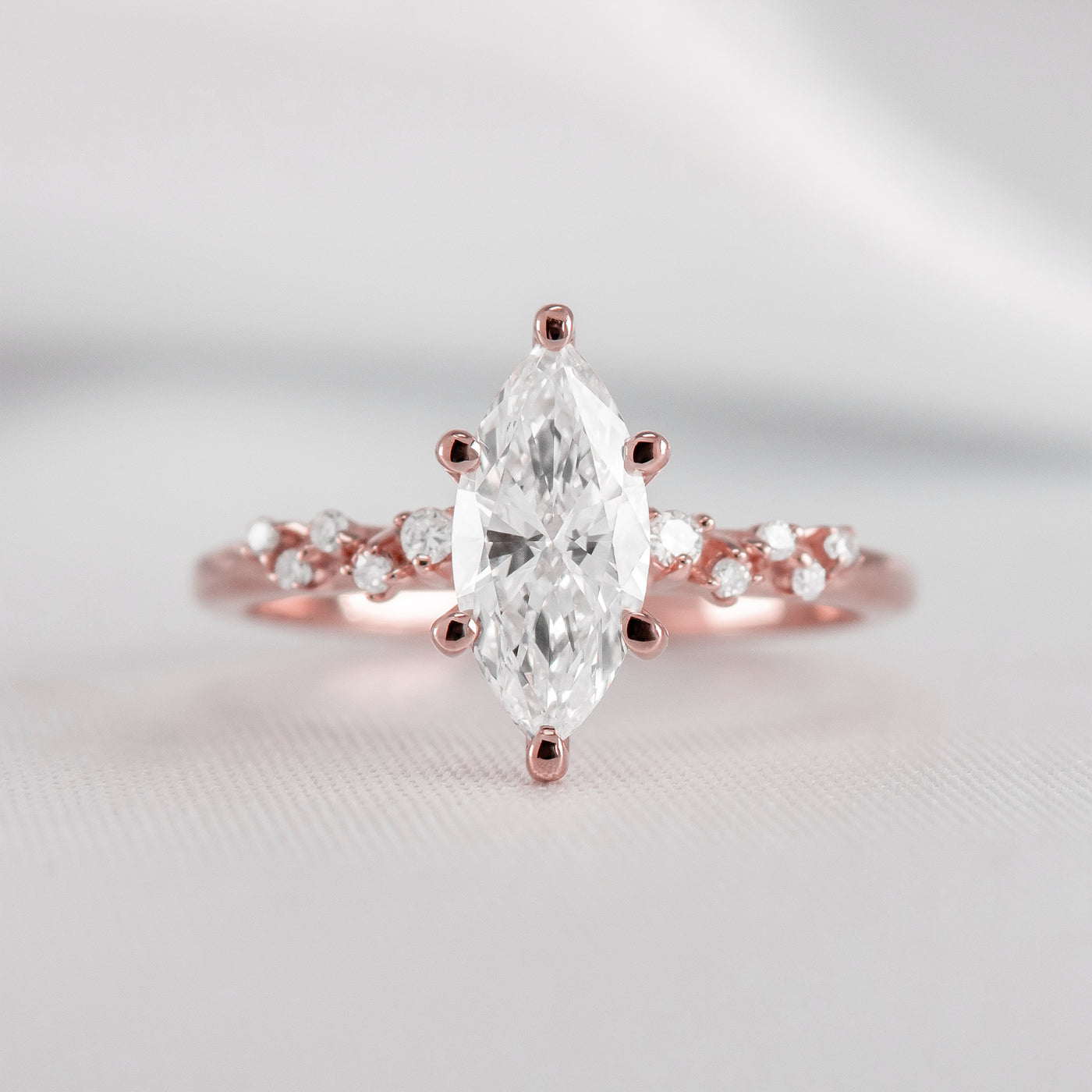 Shown in 1.5 carat * The Polaris Diamond Engagement Ring - Lisa Robin#shape_marquise
