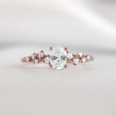 Shown in 1.0 carat * The Polaris Diamond Engagement Ring - Lisa Robin#shape_oval