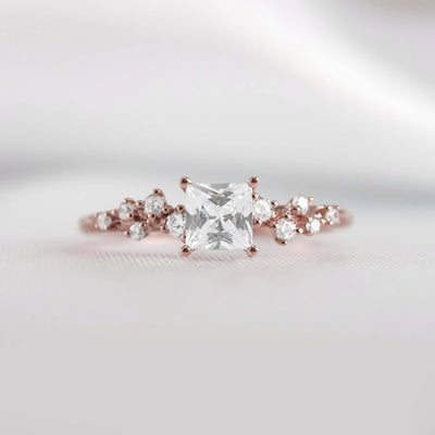 Shown in 1.0 carat * The Polaris Diamond Engagement Ring - Lisa Robin#shape_princess