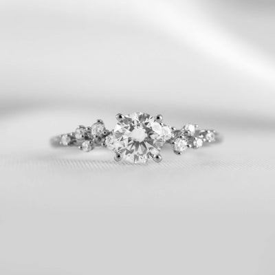 Shown in 1.0 carat * The Polaris Diamond Engagement Ring - Lisa Robin#shape_round
