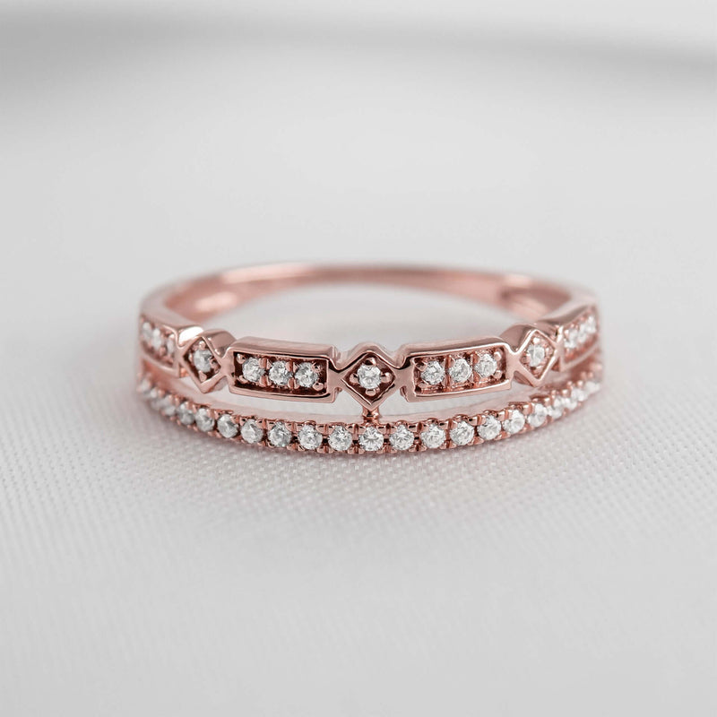 The Rene Diamond Wedding Ring | Lisa Robin