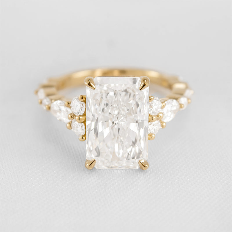 Shown in 5.0 Carat *The Safa Diamond Engagement Ring | Lisa Robin