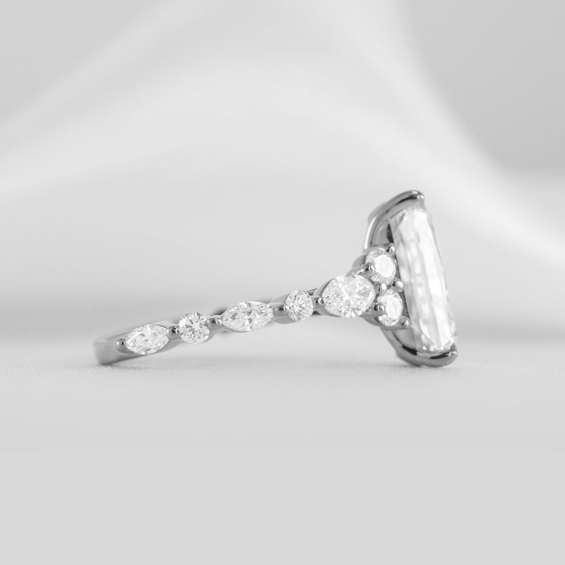 Shown in 5.0 Carat *The Safa Diamond Engagement Ring | Lisa Robin