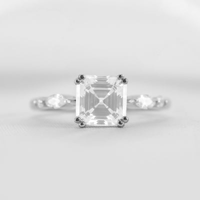 Shown in 1.5 carat * The Sage Double Prong Diamond Engagement Ring#color_platinum