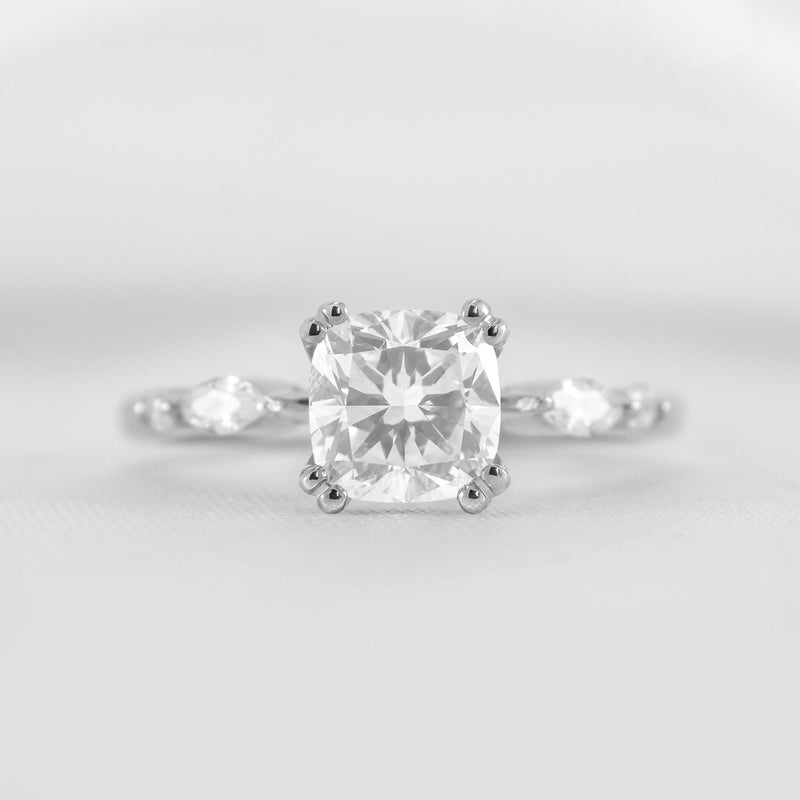 Shown in 1.5 carat * The Sage Double Prong Diamond Engagement Ring