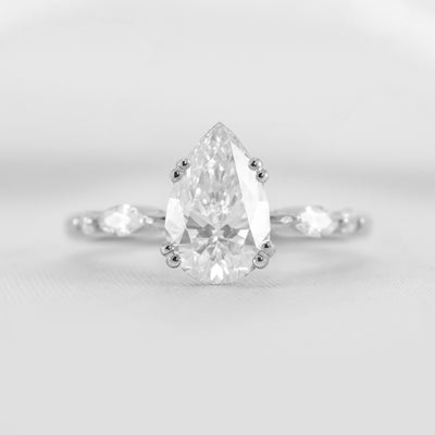 Shown in 2.0 carat * The Sage Double Prong Diamond Engagement Ring#color_platinum