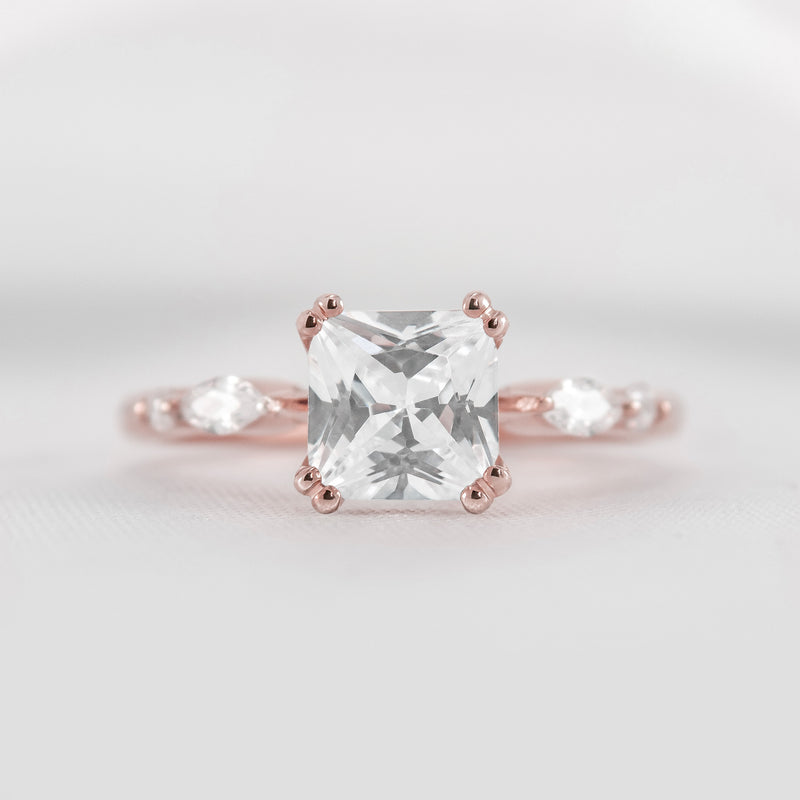 Shown in 1.75 carat * The Sage Double Prong Diamond Engagement Ring