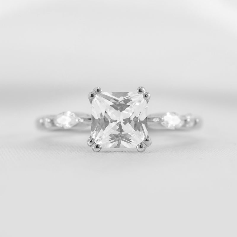 Shown in 1.75 carat * The Sage Double Prong Diamond Engagement Ring