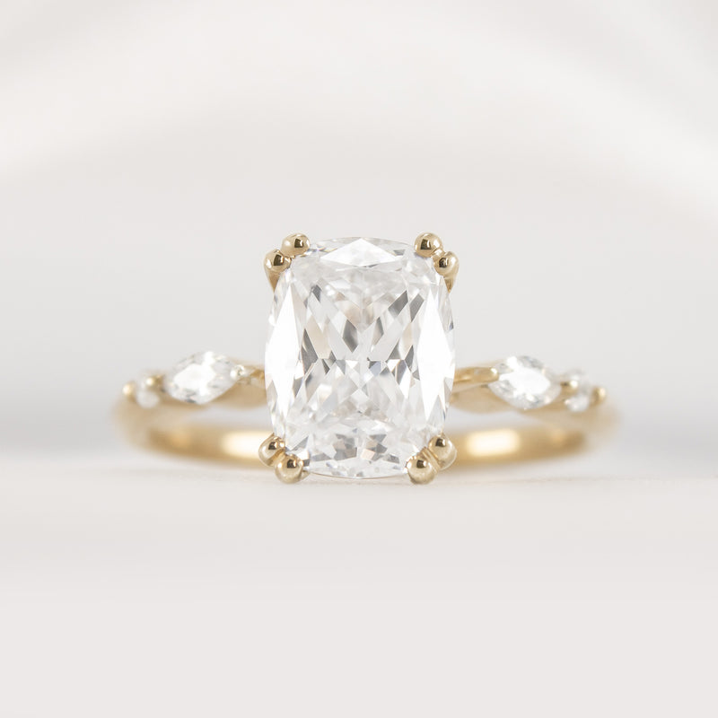 Shown in 2.0 carat * The Sage Double Prong Diamond Engagement Ring