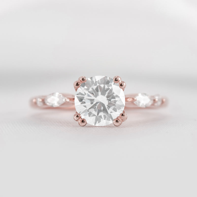 Shown in 1.5 carat * The Sage Double Prong Diamond Engagement Ring