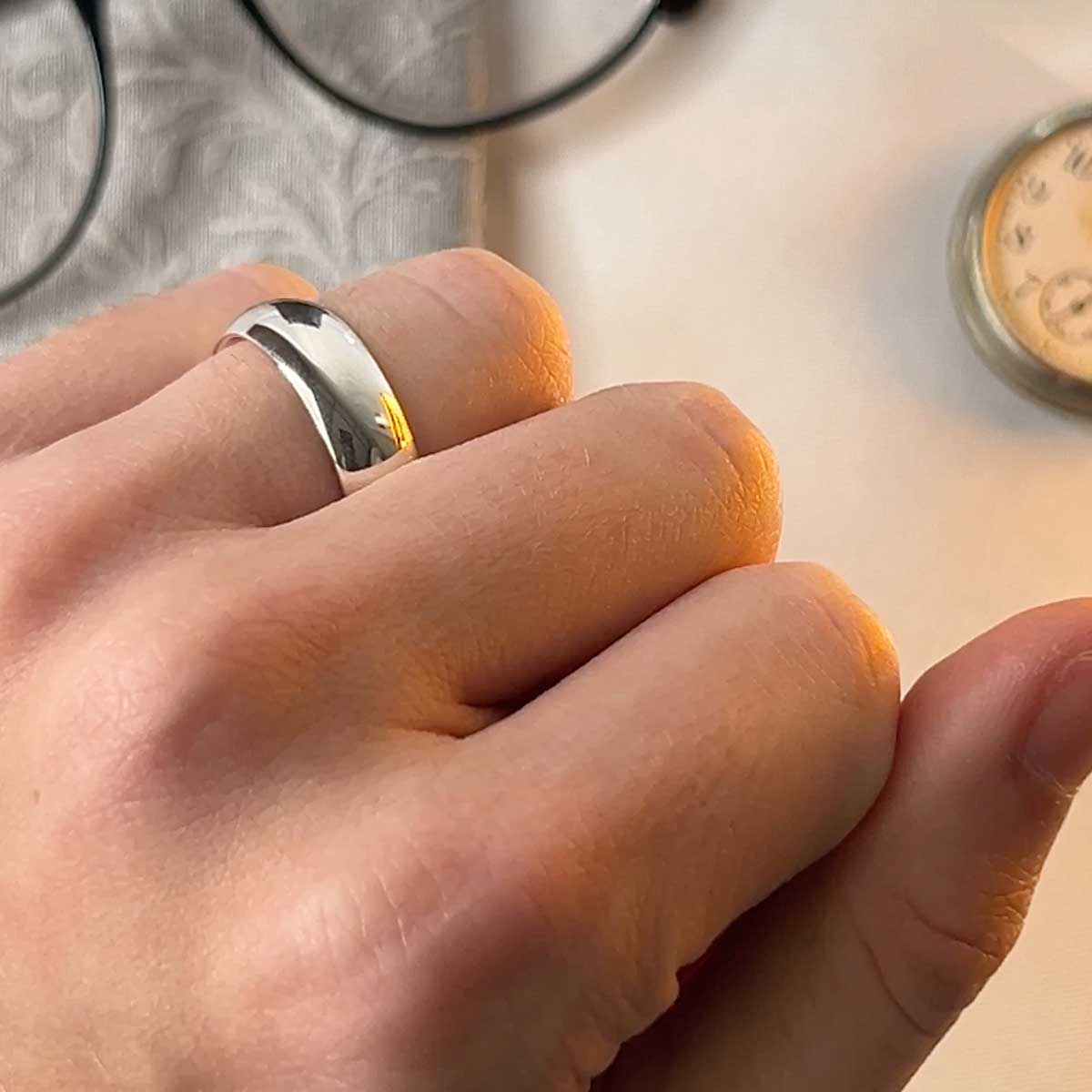 The Tanner Wedding Ring 6mm