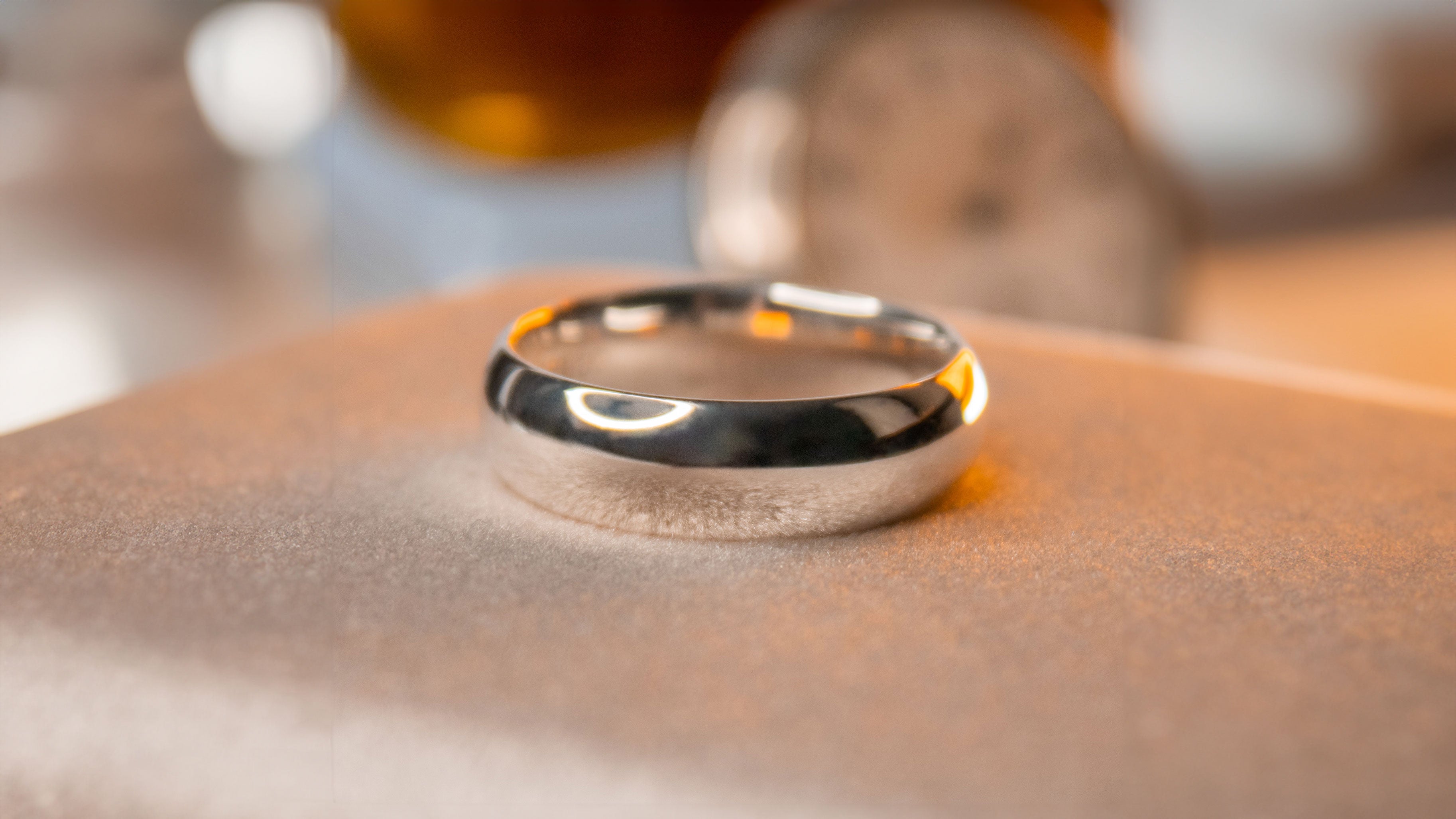 The Tanner Wedding Ring 10mm | Lisa Robin#color_platinum