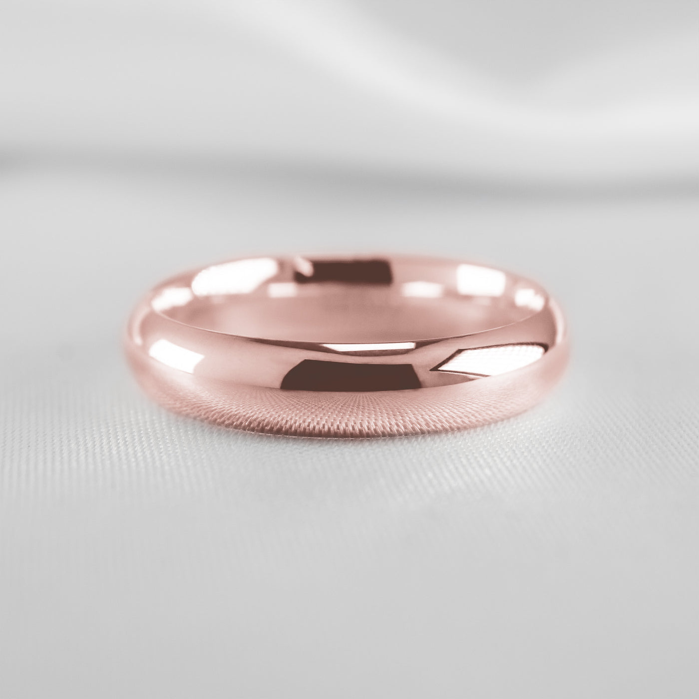 The Tanner Wedding Ring 6mm | Lisa Robin#color_14k-rose-gold