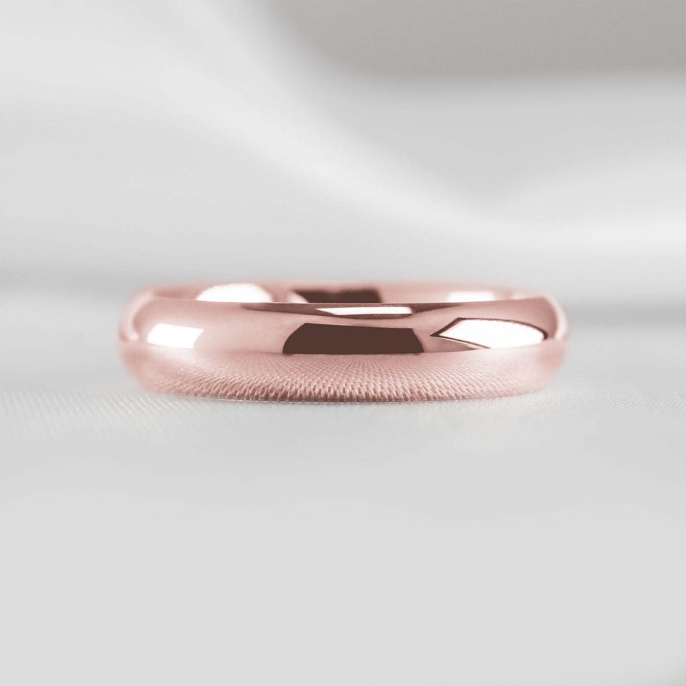 The Tanner Wedding Ring 6mm | Lisa Robin#color_14k-rose-gold