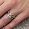 Kaliko wedding ring and Leila twist engagement ring | Lisa Robin