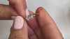 The Mia emerald cut diamond with the matilda wedding ring| Lisa Robin