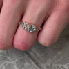 Chloe aquamarine cluster ring by Lisa Robin