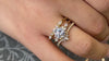 The Sophia engagement ring with the Blake and the Talon wedding rings | Lisa Robin