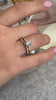 Remmy Diamond Twist Engagement Ring with marla Twist Wedding Ring | Lisa Robin