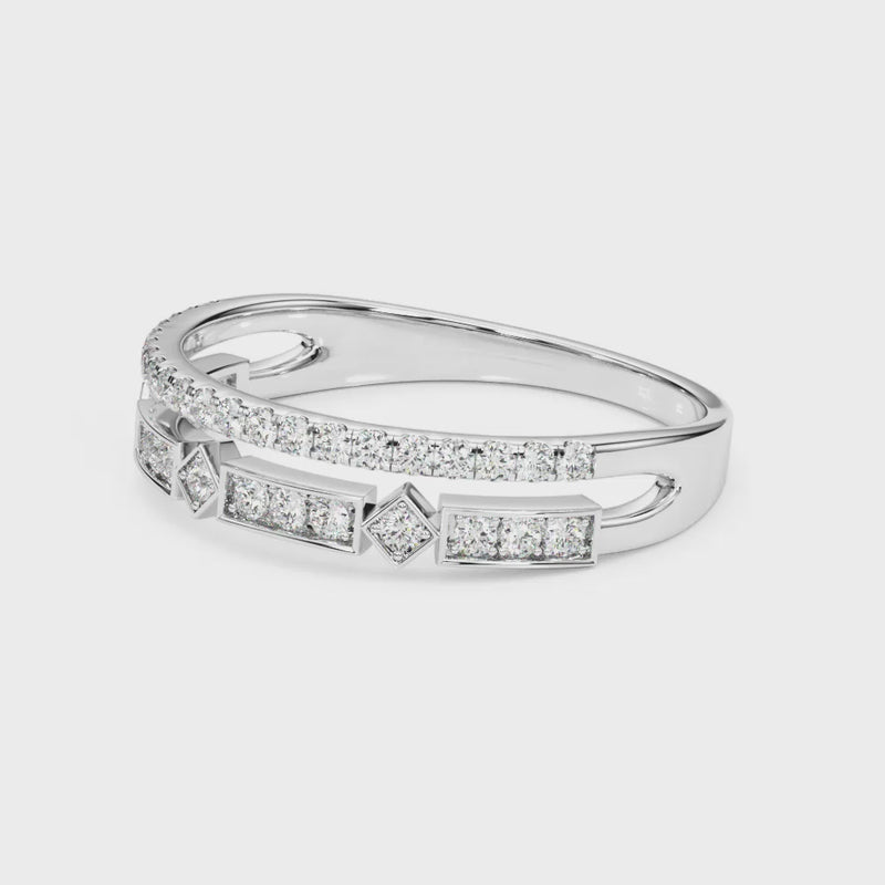 The Rene Diamond Wedding Ring | Lisa Robin