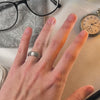 The Thorne titanium wedding rings | Lisa Robin