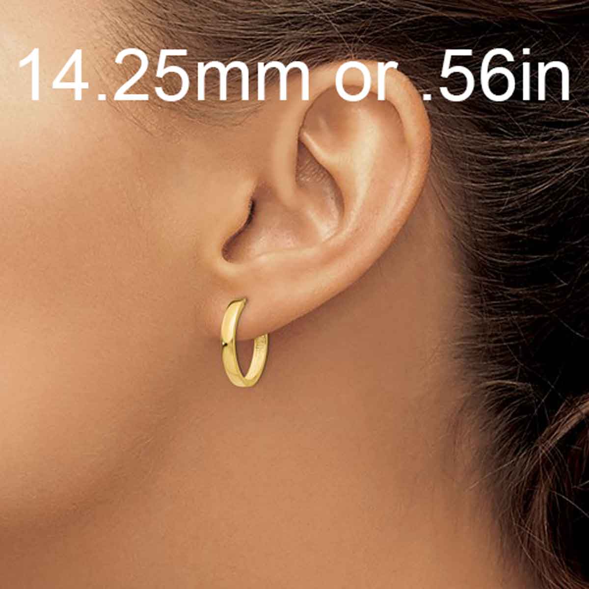Gold Huggie Hoop Earrings | Lisa Robin