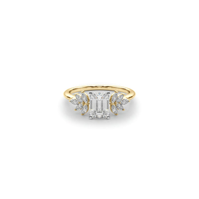 The Anna Diamond Cluster Engagement Ring - Lisa Robin