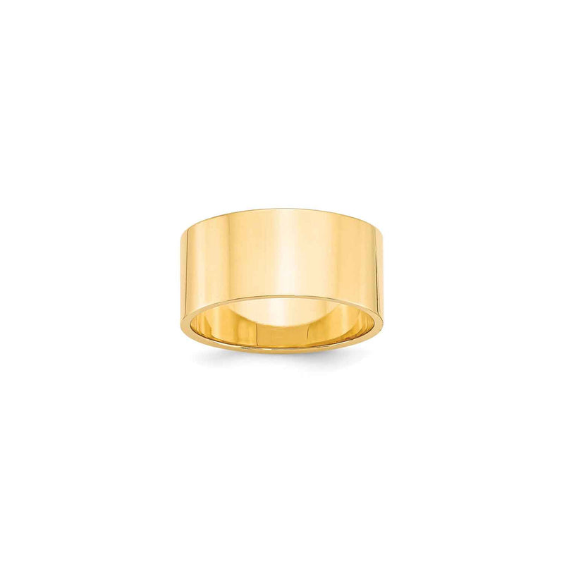 The Austin Gold Flat Wedding Ring - Lisa Robin