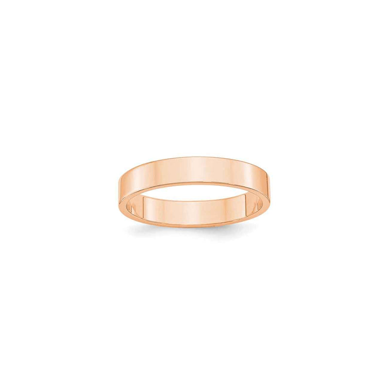 The Austin Gold Flat Wedding Ring - Lisa Robin