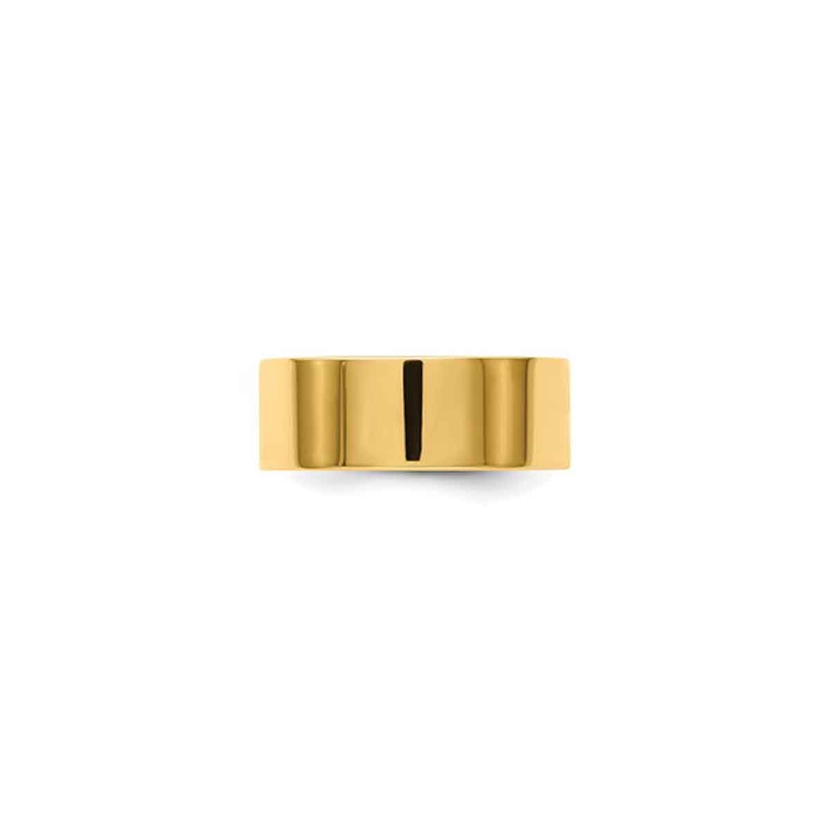 The Austin Gold Flat Wedding Ring | Lisa Robin