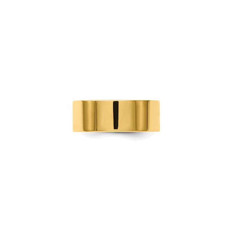 The Austin Gold Flat Wedding Ring - Lisa Robin