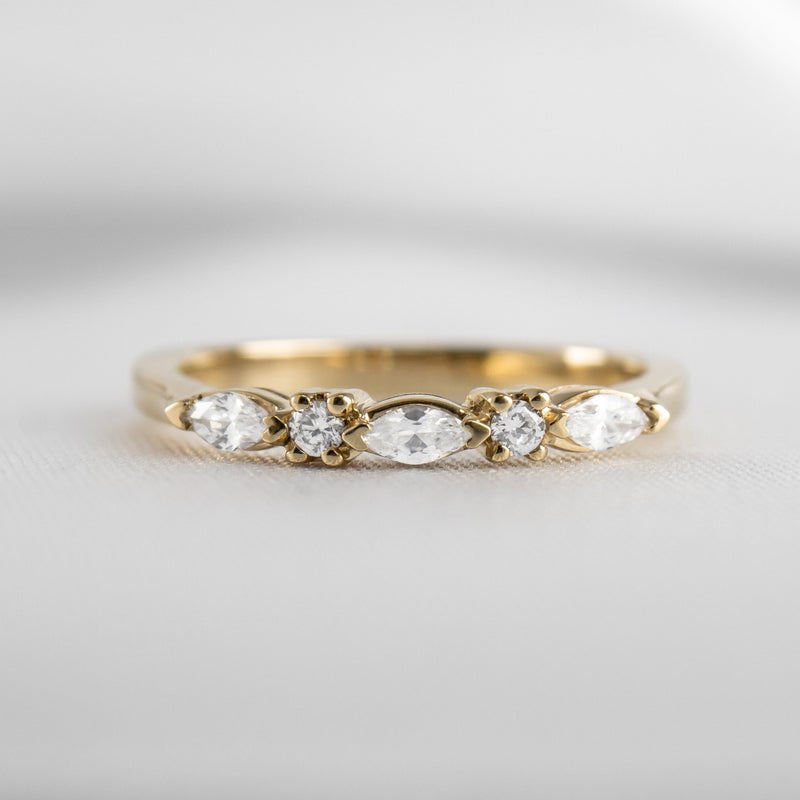 The Blake Marquise Diamond Ring - Lisa Robin