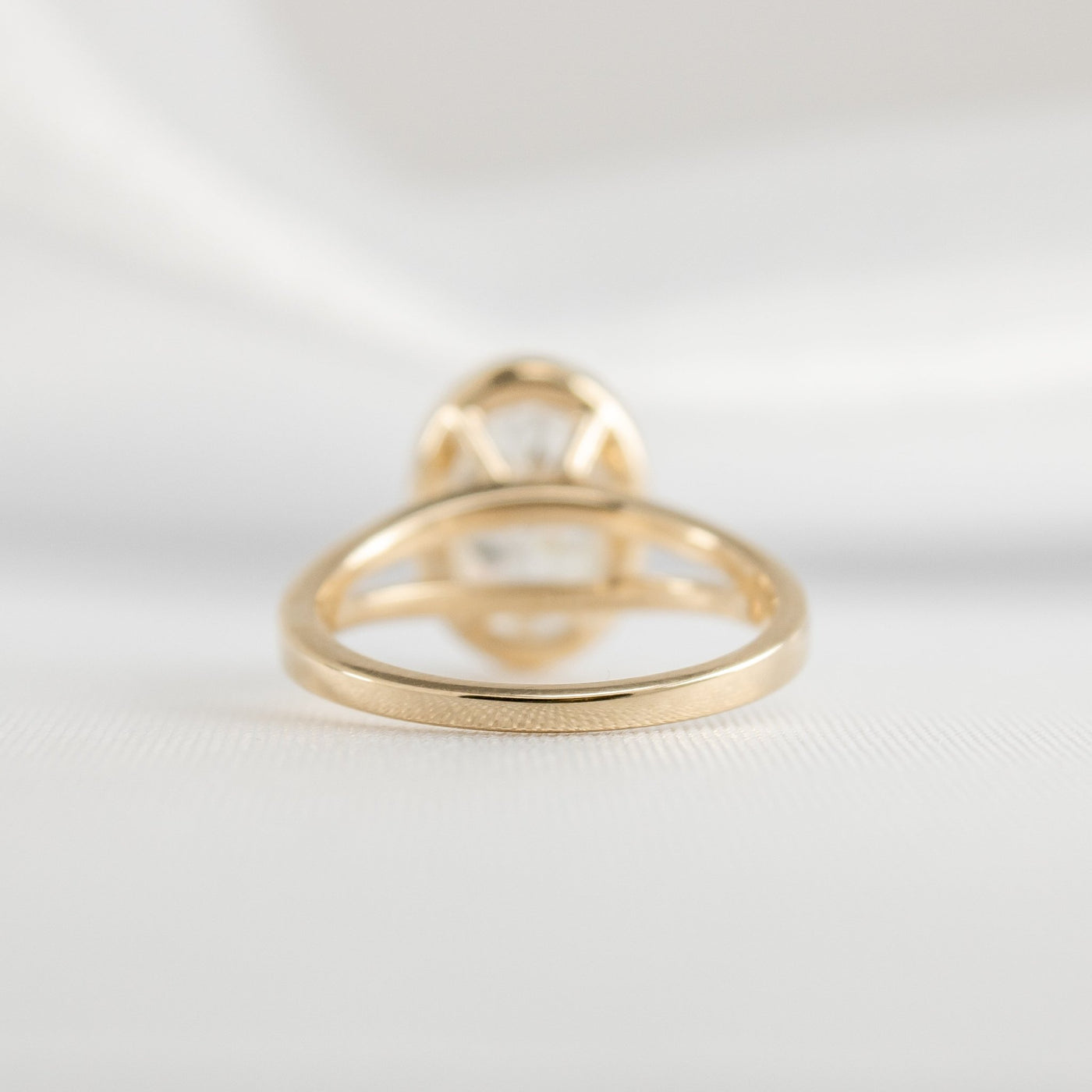 The Emery Bezel Diamond Shown in 1.80 carat * The Emery Bezel Diamond Engagement Ring - Lisa Robin#color_14k-yellow-gold