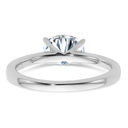 The Gianna Moissanite Oval East West Solitaire Engagement Ring - Lisa Robin